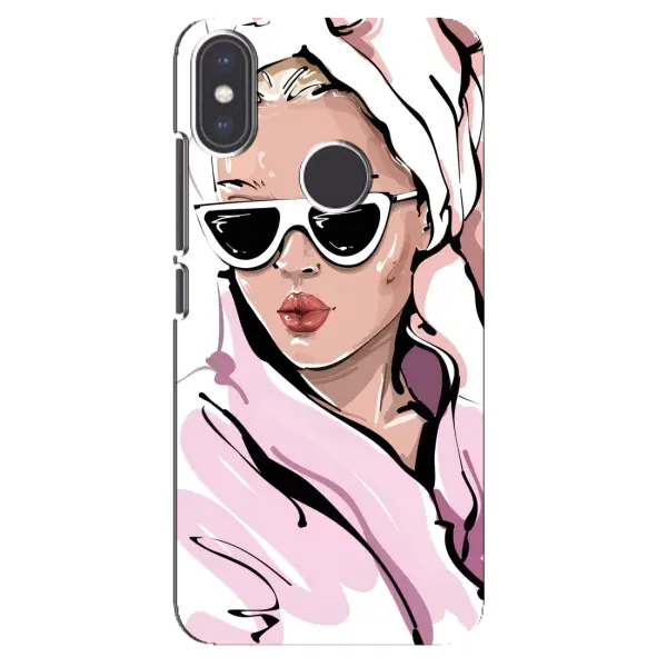 Чехол с рисунком «Девушка в халате» для Xiaomi Mi A2 Чехол с рисунком «Девушка в халате» для Xiaomi Mi A2