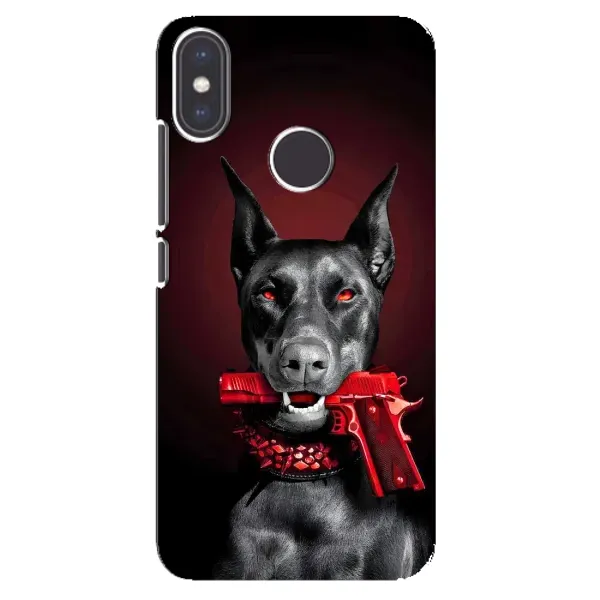 Чехол с рисунком «Доберман злой» для Xiaomi Mi A2 Чехол с рисунком «Доберман злой» для Xiaomi Mi A2