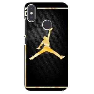 Силіконовый Чохол Nike Air Jordan на Редмі Мі А2 (Джордан 23)