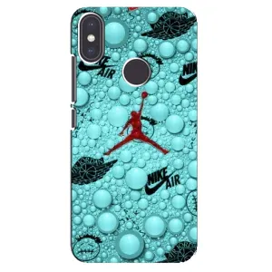 Силіконовый Чохол Nike Air Jordan на Редмі Мі А2 (Джордан Найк)