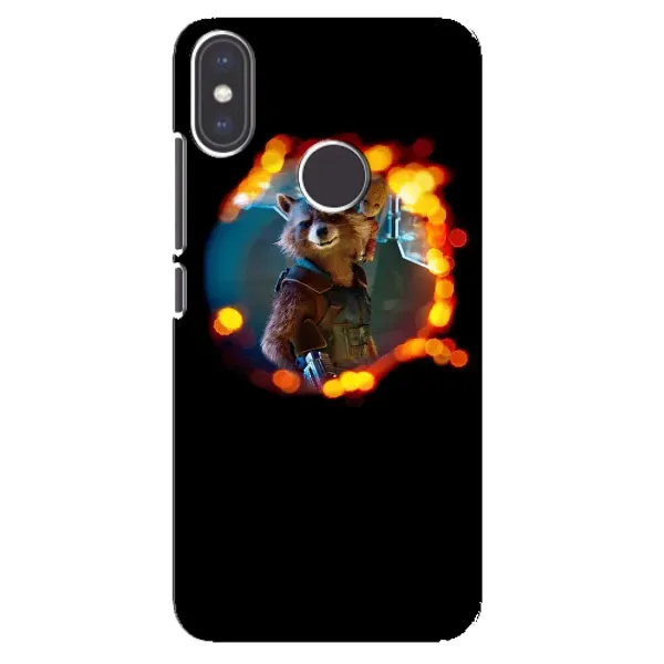 Чехол с рисунком «Енот Ракета» для Xiaomi Mi A2