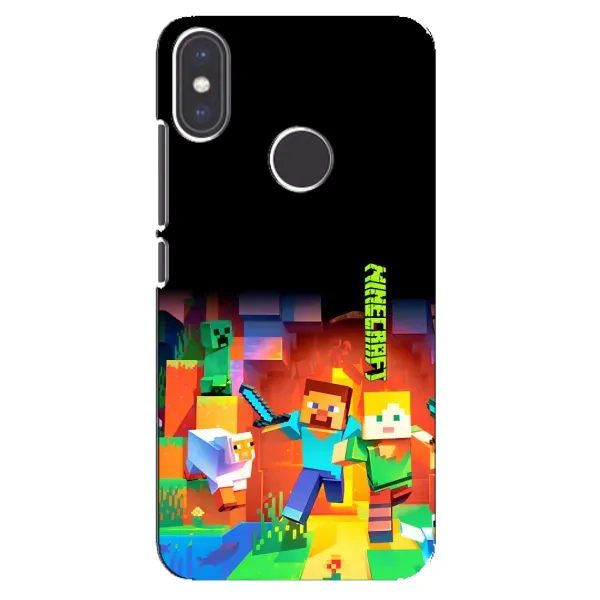 Чехол с рисунком «Герой Майнкрафт» для Xiaomi Mi A2 Чехол с рисунком «Герой Майнкрафт» для Xiaomi Mi A2
