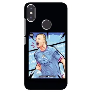 Чехлы с принтом для Xiaomi Mi A2 Футболист (гол Эрлинг Холланд)
