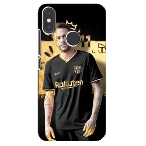 Силиконовый Чехол Xiaomi Mi A2 (Gold Neymar)