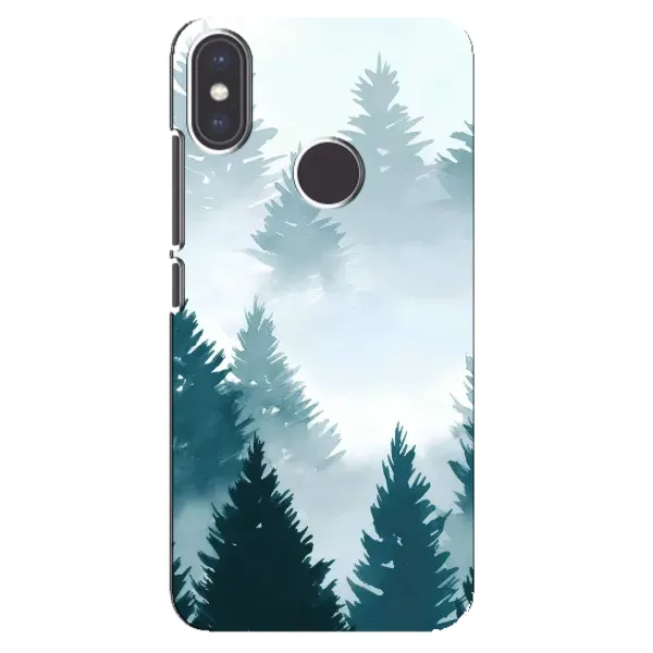 Чехол с рисунком «Горный лес» для Xiaomi Mi A2 Чехол с рисунком «Горный лес» для Xiaomi Mi A2