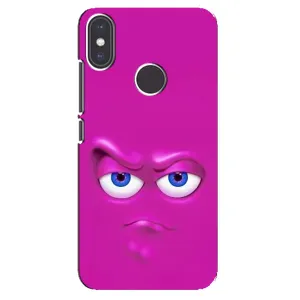 Чохли (ТПУ) (смішні стікери) для Xiaomi Mi A2 (Хитра мордочка)