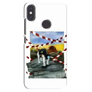 Чехол с принтом Собаки Патрон для Xiaomi Mi A2 (Храбрый Патрон)