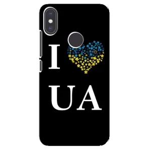 Силиконовый Чехол на Xiaomi Mi A2 (Я-Украина) (I Love UA)