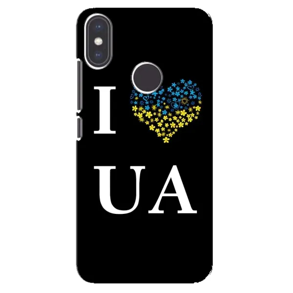 Чехол с рисунком «I Love UA» для Xiaomi Mi A2 Чехол с рисунком «I Love UA» для Xiaomi Mi A2