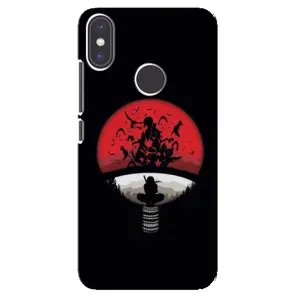 Чехлы с картинкой Итачи Учиха на Xiaomi Mi A2 (Итачи на черном)