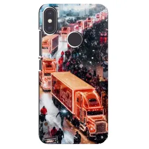 Чехлы на Новый Год Xiaomi Mi A2 (Кока Кола)