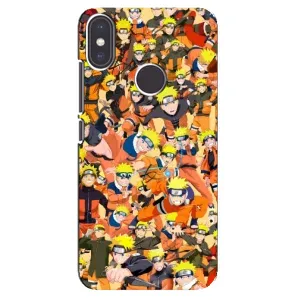 Чехлы с принтом Наруто на Xiaomi Mi A2 (Коллаж Наруто)