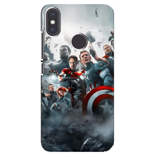 Чехол с рисунком «Команда марвел» для Xiaomi Mi A2