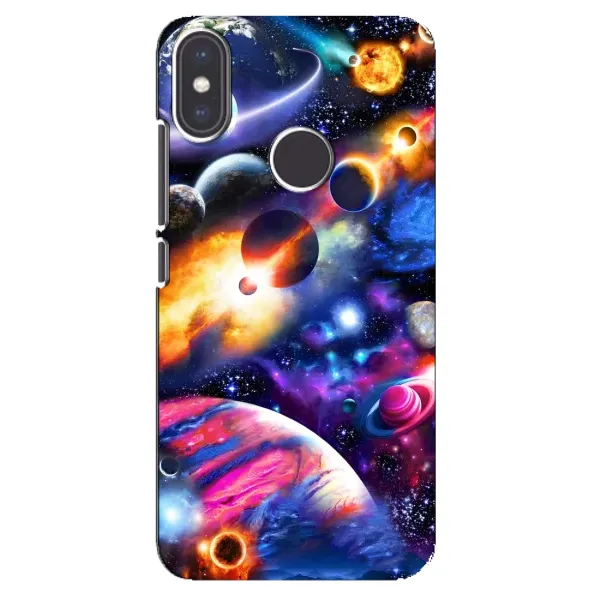Чехол с рисунком «Космический мир» для Xiaomi Mi A2