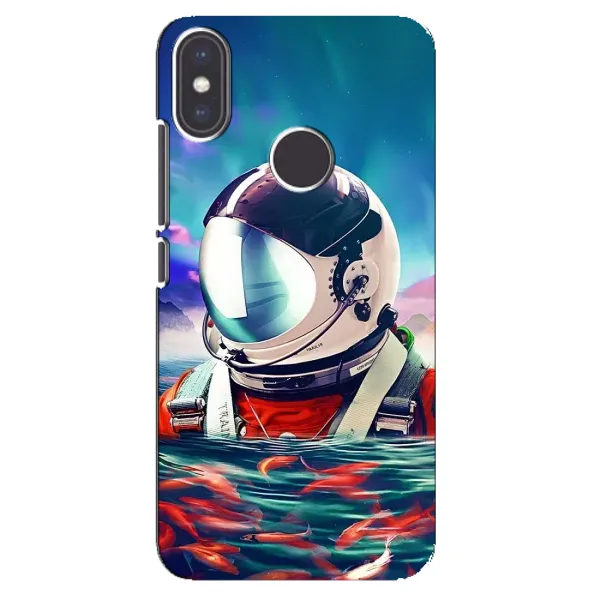 Чехол с рисунком «Космонавт в воде» для Xiaomi Mi A2 Чехол с рисунком «Космонавт в воде» для Xiaomi Mi A2