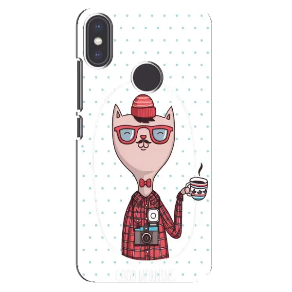 Чехол с рисунком «Кот аристократ» для Xiaomi Mi A2