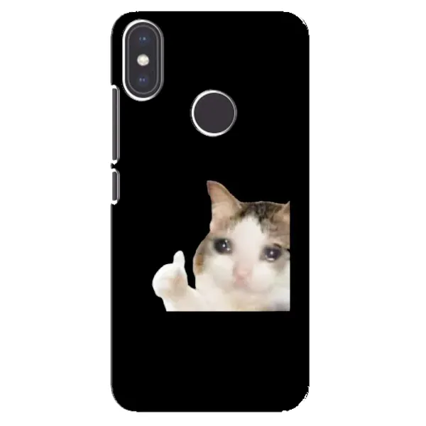 Чехол с рисунком «Кот в слезах» для Xiaomi Mi A2 Чехол с рисунком «Кот в слезах» для Xiaomi Mi A2