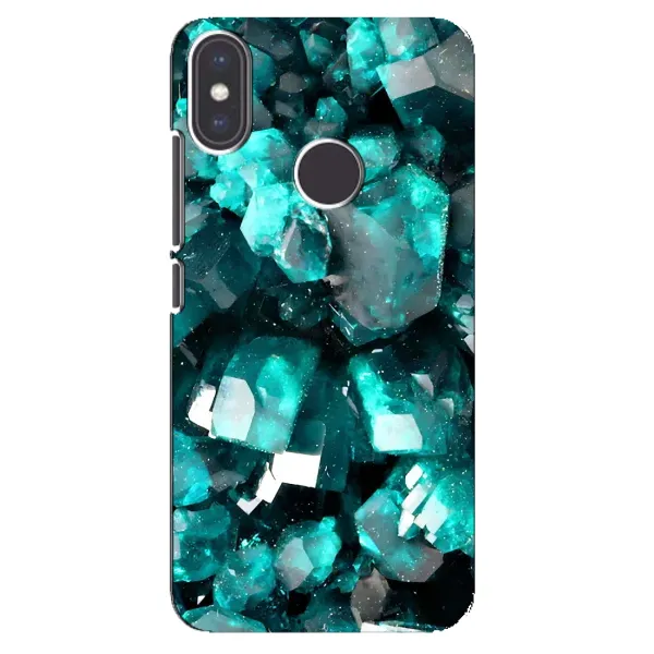 Чехол с рисунком «Кристалы» для Xiaomi Mi A2