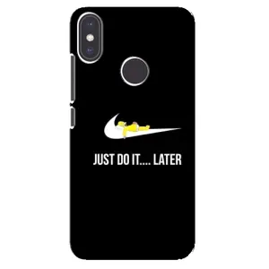 Силіконовый Чохол на Xiaomi Mi A2 з картинкою НАЙК (Later)