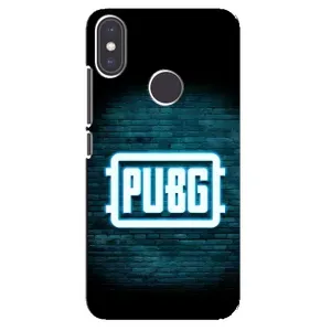 Чохол (TPU) з картинкою "Лого Пабг" на Редмі Мі А2 (Лого PUBG)