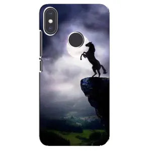 Чехлы с изображением разных животных для Xiaomi Mi A2 (Лошадь)