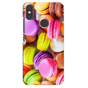 Чехол с изображением вкусной еды для Xiaomi Mi A2 (Макаруны)