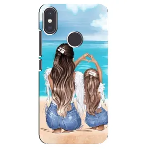 Чехол с рисунком «Мама и дочь» для Xiaomi Mi A2