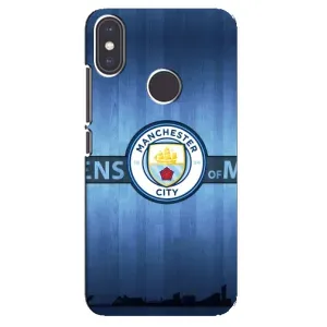 Силиконовые Чехлы принт Футбол на Xiaomi Mi A2 (ManCity)