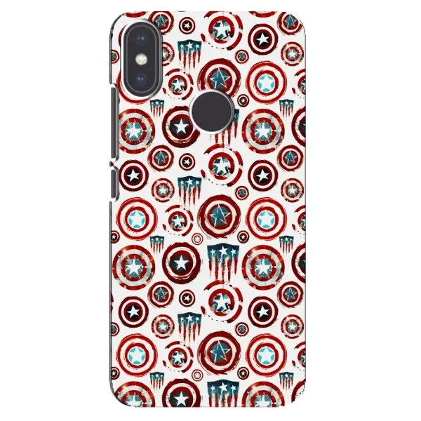 Чехол с рисунком «Марвел щиты» для Xiaomi Mi A2 Чехол с рисунком «Марвел щиты» для Xiaomi Mi A2