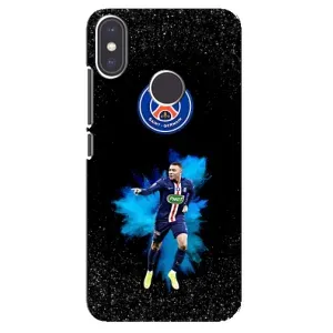 Чехол (TPU) с Футболистом на Xiaomi Mi A2 (Мбаппе ПСЖ)
