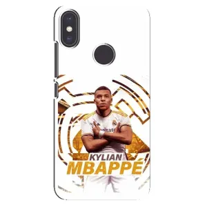 Чехол (TPU) с Футболистом на Xiaomi Mi A2 (Мбаппе Реал)