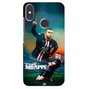 Чехол (TPU) с Футболистом на Xiaomi Mi A2 (MBAPPE)