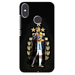 Чехлы Лео Месси Аргентина для Xiaomi Mi A2 (Месси король)