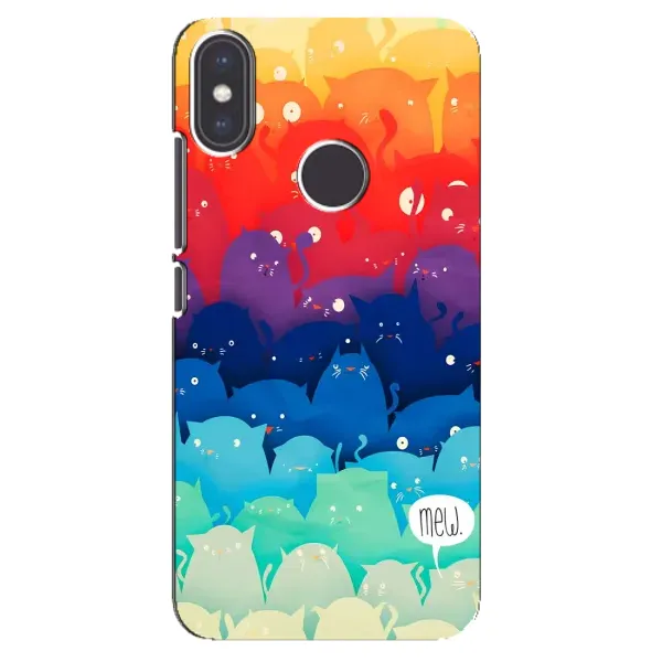 Чехол с рисунком «Mew» для Xiaomi Mi A2