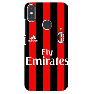 Чехлы с ТОП Футбольными клубами на Xiaomi Mi A2 (Milan)
