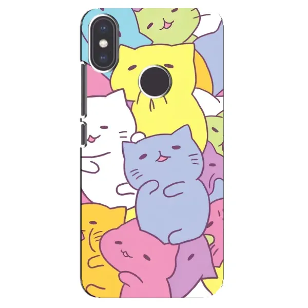 Чехол с рисунком «Милые котики» для Xiaomi Mi A2 Чехол с рисунком «Милые котики» для Xiaomi Mi A2