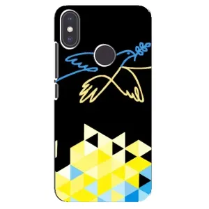 Чехол на Xiaomi Mi A2 Украинский дизайн (Мир для Украины)