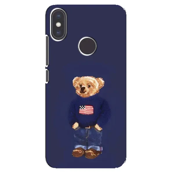 Чехол с рисунком «Мишка USA» для Xiaomi Mi A2