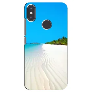 Летний Чехол на Xiaomi Mi A2 (Море песок)