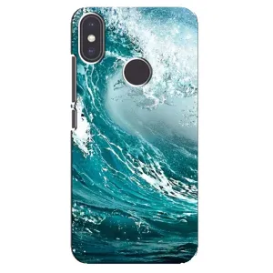 Летний Чехол на Xiaomi Mi A2 (Морская волна)