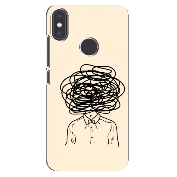 Чехол с рисунком «Мысли» для Xiaomi Mi A2