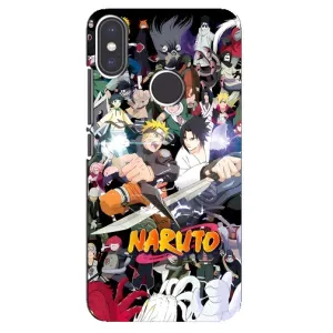 Купить Чехлы на телефон с принтом Anime для Xiaomi Mi A2 (Наруто постер)