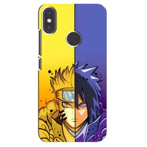 Купить Чехлы на телефон с принтом Anime для Xiaomi Mi A2 (Naruto Vs Sasuke)