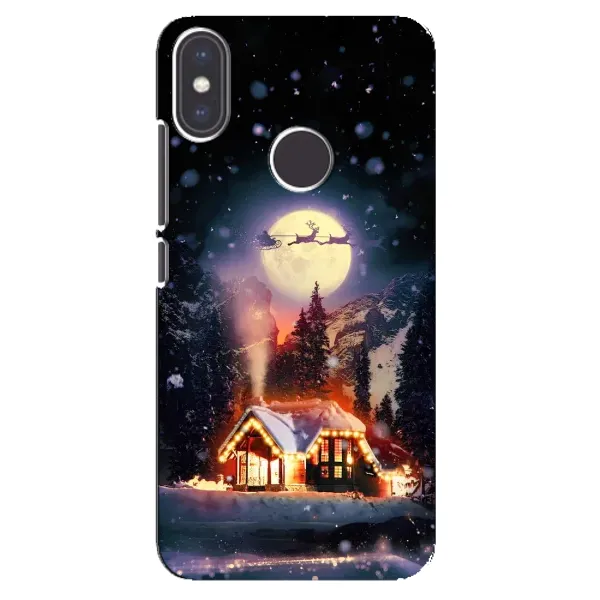 Чехол с рисунком «Настроение зимнее» для Xiaomi Mi A2 Чехол с рисунком «Настроение зимнее» для Xiaomi Mi A2