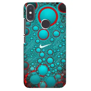 Силіконовый Чохол на Xiaomi Mi A2 з картинкою НАЙК (Найк зелений)