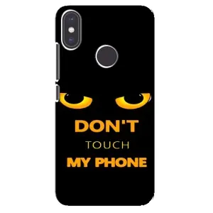 Чохол з Прикольним Принтом на Xiaomi Mi A2 (Не чіпай мій телефон)