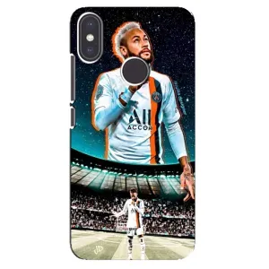 Силиконовый Чехол Xiaomi Mi A2 (Неймар ПСЖ)