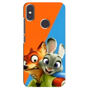 Чехлы ЗВЕРОПОЛИС для Xiaomi Mi A2 (Ник и Хопс)