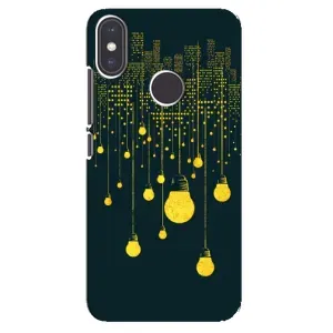 Силиконовые Чехлы Любимому человеку для Xiaomi Mi A2 (Ночной город)
