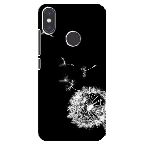 Чехол с рисунком «Одуванчик на чёрном» для Xiaomi Mi A2 Чехол с рисунком «Одуванчик на чёрном» для Xiaomi Mi A2